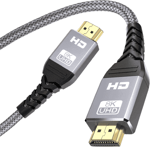 Câble HDMI 2.1, 8K@60Hz, 4K@120Hz,48gbps - 1.80 m